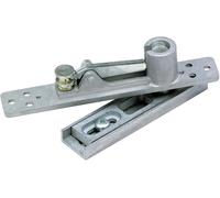 Pivot du haut 7411 K/46 complet en acier zingué pour porte à recouvrement simple action