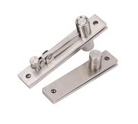 Pivot Hinge, rotation à 360 degrés en acier inoxydable robuste en acier inoxydable dissimulant l'extension réglable en douceur Rotation pour les portes du cadre en aluminium en