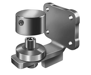 Pivots inférieurs à souder sur platine à visser - Petit modèle Ø 40 mm