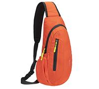 PivotWing Sac De Poitrine Hydrofuge Nylon, Coussin Filet Nid D'Abeille, Sac de Sport Léger pour Randonnée, Voyage et Vélo