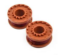 PiWine Fil de Coupe-Herbe,Fil de Coupe-Herbe,Fil de Coupe Bobine de débroussailleuse, 8 pièces de Rechange for Tondeuse à Gazon Worx WG150E WA0004 (Color : 8pcs)