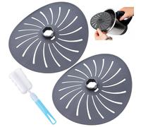 PIWOSGOL 2 Pcs Couvercle de Couteau pour Monsieur Cuisine Connect, Couvercle de Lame pour TM5 TM6 TM13, Cuisson Lente, Sous Vide, avec Brosse, Accessoires Protecteur de Lame