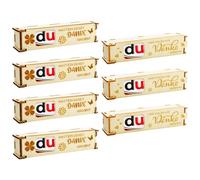 PIWOSGOL Coffret Cadeau 'Merci' en Bois - 7 Petits Présents pour Chocolats - Idée de Cadeau de Remerciement ou d'Adieu pour Parents, Collègues, Enseignants et Maternelles