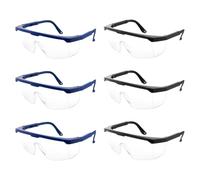 PIWOSGOL Lot de 6 paires de lunettes de protection pour le travail
