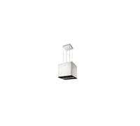Pix WH/F/42 - Hotte - hotte îlot - largeur : 42 cm - profondeur : 42 cm - recyclage - blanc