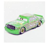 Pixar Cars 3 Chick Hicks Police McQueen Mater Fabuleux Hudson 1: 55 Diecast Metal in Ley Model Car Jouets pour garçons (Couleur : Chick Hicks)