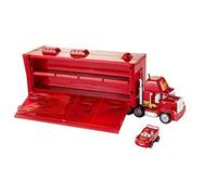 Pixar Disney Cars véhicule Camion Transporteur Mack pour mini voitures, pour transporter jusqu'à 12 mini-véhicules, jouet pour enfant, FLG70
