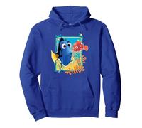 Pixar Finding Nemo Dory Nemo Sweat à Capuche, Unisexe pour adultes, Bleu Royal, XXL