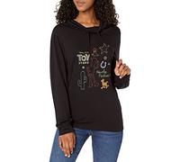 Pixar Histoire Folk Chemise, Noir, M Femme