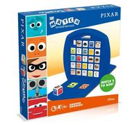 Winning Moves - Match Pixar - Jeu de société - Jeu de Voyage - Aligne 5 Cubes pour Gagner - A partir de 4 ans - 2 Joueurs - Version française