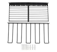 PIXAXOHH Organisateur d'outils électriques à 2 Couches, Support de perceuse Mural, Grande capacité, Organisateur d'outils de Garage Robuste, Station de Charge de perceuse sans Fil