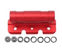 PIXAXOHH Support de Fourche Rouge pour vélo, Fixation Rapide, Alliage d'aluminium résistant à l'usure, Bloc de Fixation pour Voiture, Camion et Moto