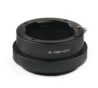 Pixco Leica M.VISO Support d'objectif vers Canon EOS EF pour appareil photo 4000D 2000D 6D II 200D 77D 5D IV 1300D 80D 1DX II 5DS 5DS RCamera Bague adaptateur sans trépied (M.Viso-Canon EOS)