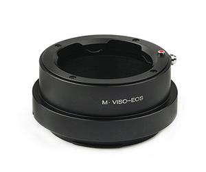Pixco Leica M.VISO Support d'objectif vers Canon EOS EF pour appareil photo 4000D 2000D 6D II 200D 77D 5D IV 1300D 80D 1DX II 5DS 5DS RCamera Bague adaptateur sans trépied (M.Viso-Canon EOS)