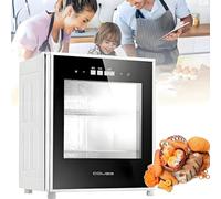 PixCy Armoire Fermentation du Pain Électrique 40L Grande Capacité, Boîte De Levée De Pâte avec 2 Grilles,pour Boulangerie Maison,Contrôle Précis Humidité et Température