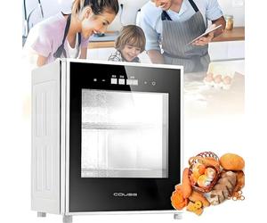 PixCy Armoire Fermentation du Pain Électrique 40L Grande Capacité, Boîte De Levée De Pâte avec 2 Grilles,pour Boulangerie Maison,Contrôle Précis Humidité et Température