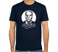 Pixda T-Shirt Louis de Funès ::: Non! Si! Ohhh! ::: Couleur: Rouge foncé, Vert Olive, Bleu Marine ou Noir ::: Tailles: S-XXL