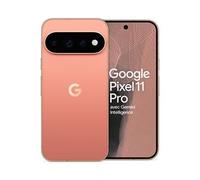 Google Smartphone Pixel 11 Pro 5G • Écran OLED 6,3" • Double SIM • 512 Go • Rose Pêche