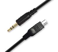 Pixel 3,5mm - DC2 Caméra Télécommande Cordon de câble d'obturation avec Pixel série TW-283 pour Nikon DF Z7 Z6 D750 D780 D7500 D7200 D7100 D7000 D5600 D5500 D5300 D3300 D610 P7800 P950