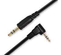 Pixel 3,5MM-E3 Télécommande Déclencheur à Distance Cordon de Connexion Câble de déclenchement Adaptateur pour Canon Eos R6 XT XTi XS XSi T1i T2 T2i T3 T3i T4 T4i T5 T5i T6i