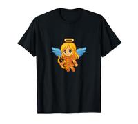 Pixel Art Ange avec Arc Rétro 8-Bit Gaming Jeu Vidéo T-Shirt