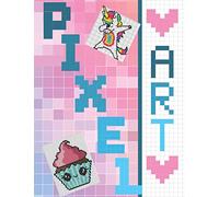 PIXEL ART: Invente, Crée et Dessine Tes Propres Modèles de PIXEL ART et de PERLES À REPASSER | Cahier de 96 Pages Vierges Quadrillées | Grand Format pour Enfant et Adulte
