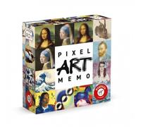 Piatnik Jeu de mémoire 6690 – Mémo spéciale Pixel Art – Associez l'original à son image pixelisée