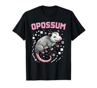 Pixel Art Opossum Cute Gaming Esthétique Gamer T-Shirt