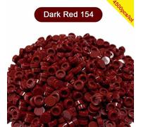 Pixel Art Stuff Brick Mosaic Toys For Artist,Tuile 1x1 Round 98138, Remix 91 Colors,Importer Nights Part,4500pcs Per Lot,Bulk Buy - Type Dark Red 154