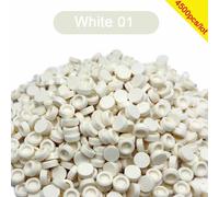 Pixel Art Stuff Brick Mosaic Toys For Artist,Tuile 1x1 Round 98138, Remix 91 Colors,Importer Nights Part,4500pcs Per Lot,Bulk Buy - Type White 01