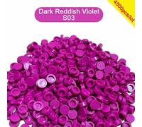 Pixel Art Stuff Brick Mosaic Toys For Artist,Tuile 1x1 Round 98138, Remix 91 Colors,Importer Nights Part,4500pcs Per Lot,Bulk Buy - Type Dark Red Violet S03