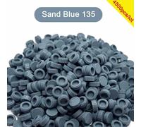 Pixel Art Stuff Brick Mosaic Toys For Artist,Tuile 1x1 Round 98138, Remix 91 Colors,Importer Nights Part,4500pcs Per Lot,Bulk Buy - Type Sand Blue 135