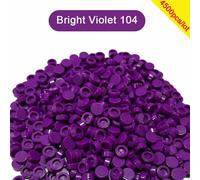 Pixel Art Stuff Brick Mosaic Toys For Artist,Tuile 1x1 Round 98138, Remix 91 Colors,Importer Nights Part,4500pcs Per Lot,Bulk Buy - Type Bright Violet 104
