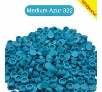 Pixel Art Stuff Brick Mosaic Toys For Artist,Tuile 1x1 Round 98138, Remix 91 Colors,Importer Nights Part,4500pcs Per Lot,Bulk Buy - Type Medium Azur 322