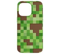 Pixel Block Camo Green Pattern for Gamers and Adventure Fans Coque pour iPhone 14 Pro Max