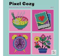 Pixel Cozy Vol.1: Bold and Easy Pixel Color-by-Number Coloring Book | Square Grid Pixel Art of Cozy Everyday Objects for Calm Focus and Offline Creativity
