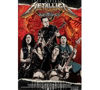 Pixel DemonMG Metallica 1 Affiche rétro vintage rock concert A3