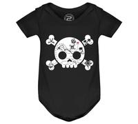 PIXEL EVOLUTION Body PIRATE CARTE AUX TRESORS Body bébé - taille 6 mois - Noir