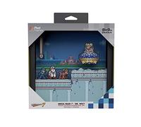 Pixel Frames Megaman 7: Dr. Wily Shadow Box Art 23 x 23 cm - Cadre Noir - Résine - Montage mural
