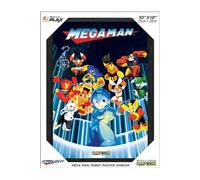 Pixel Frames Plax Mega Man Robot Master Ambush - Lenticular Frame - Neuf