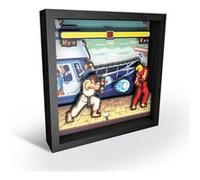 Pixel Frames Street Fighter Boat - Taille L 23x23cm