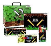 Pixel Game Set de fournitures scolaires, fournitures d'art pour garçon