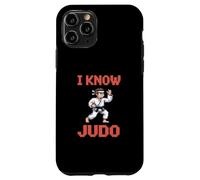 Pixel Judo Jeu vidéo 8 Pixels Art Arcade Old School Coque pour iPhone 11 Pro