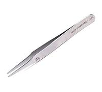 Pixel P20008-7 Pincette pour le hobby populaire des pixels, en métal, avec des pointes arrondies, environ 12 cm de long, forme droite, pour placer les petites pierres Pixel