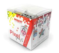 Pracht Creatives Hobby Kit de bricolage Pixel P90033-63501 — 4 porte-clés, sans repassage ni collage