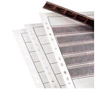 Pixel Peeper Lot de 25 feuilles de classement négatif pour film 35 mm Sans acide Sans danger pour les archives Papier ciré de qualité supérieure Pour classeurs à anneaux 25X35MMFP