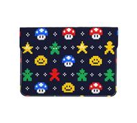 Pixel Plants Housse de protection en cuir PU pour ordinateur portable 13" pour MacBook, sac d'ordinateur fin pour voyage quotidien