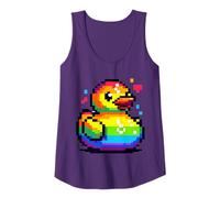 Pixel Pride Parade Duck Lesbienne Gay CSD Party Wear LGBT Débardeur