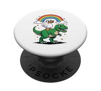Pixel Style Art Canard T-Rex Tyrannosaure Graphismes 8 Bits PopSockets PopGrip Adhésif