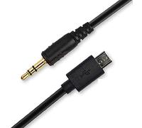 Pixel Télécommande Câble Adaptateur Connexion Cordon 3,5 mm - 90 avec Pixel série TW-283 pour Fujifilm GFX 50S, X-Pro2, X-T2, X-T1, X-T10, X-E2S, X-E2, X-M1, X-A3, X-A2, X-A1, X-A10, X100T